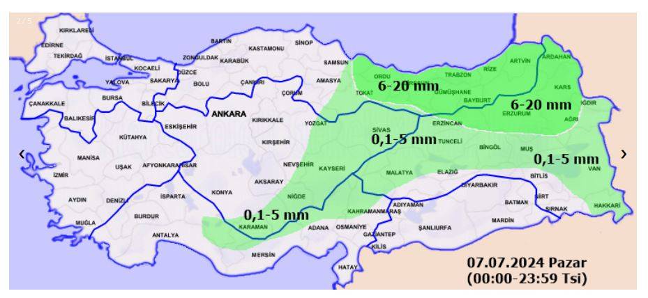 Sağanak geliyor! Meteoroloji saat verip 3 ile yeni uyarı yaptı 4